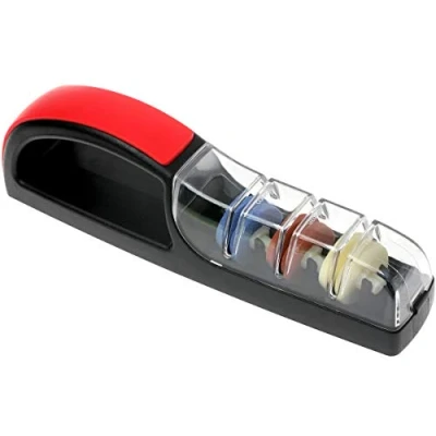 Imagen de MinoSharp 550 BR Plus 3 Lijadora universal, color negro y rojo