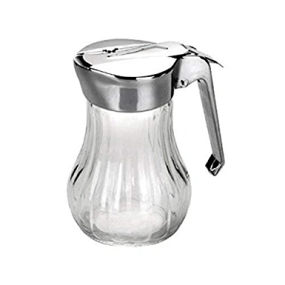 Imagen de Ibili DISPENSADOR DE Miel, Stainless Steel, Transparente/Plateado, 8 x 15 cm