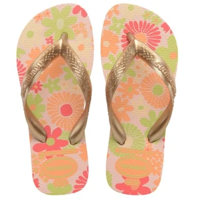 Imagen de Havaianas Kids Flores, Chanclas Niña, Ballet Rose, 33/34