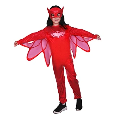 Imagen de Ciao Buhita Owlette disfraz niña original PJ Masks (Talla 3 4 años) con máscara