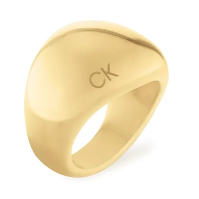 Imagen de Calvin Klein GP RING 56 Anillo goldcoloured, Mujer, Talla: 56, Gold coloured