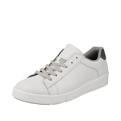 Imagen de Rieker B7122, Zapatillas Hombre, Blanco, 42 EU Estrecho