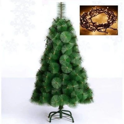 Imagen de SD Arbol de Navidad 120 cm Pino Verde clásico +100 Luces LED Decoracion