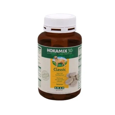 Imagen de GRAU El Original HOKAMIX30 Classic en Comprimidos, Mezcla de Hierbas Universal para Perros Formato comprimido, envase Individual (1 x 200 Unidades), alimento complementario