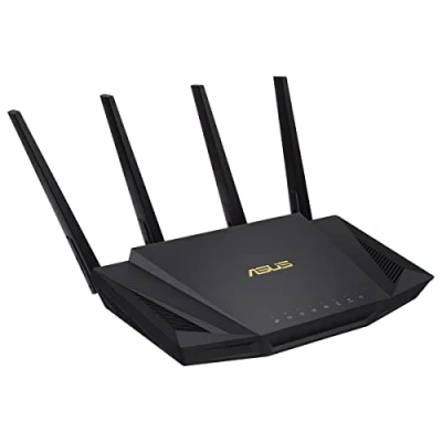 Imagen de Router ASUS RT AX58U, AX3000, WiFi 6, Dual Band, MU MIMO/OFDMA