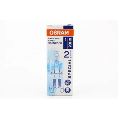 Imagen de OSRAM Halopin 66725 Lámpara para horno (25 W, G9, 230 V, se puede utilizar a más de 200 grados, luz blanca cálida)