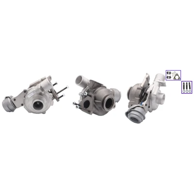 Imagen de ELSTOCK 91 1891 Turbocompresor de gases escape, Actuador controlado neumáticamente (accionador) con juntas