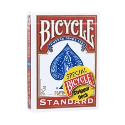 Imagen de Stripper Deck Bicycle Cards, Red Backed