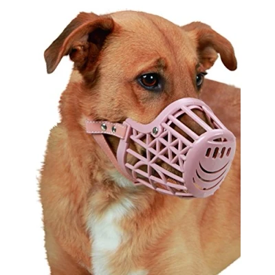 Imagen de Kerbl Pet Bozal de plástico Beige, 5 x 21,5 cm