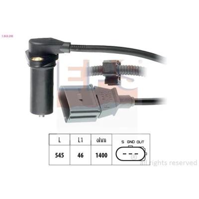 Imagen de EPS 1.953.295 Sensor de Cigueñal Made in Italy OE Equivalent SEAT: Ibiza 3, Córdoba II Berlina, SKODA: Fabia I Hatchback, 1 Combi