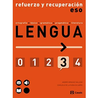 Imagen de Refuerzo y recuperación de Lengua 3 ESO (2015) (Cuadernos ESO) 9788421854860