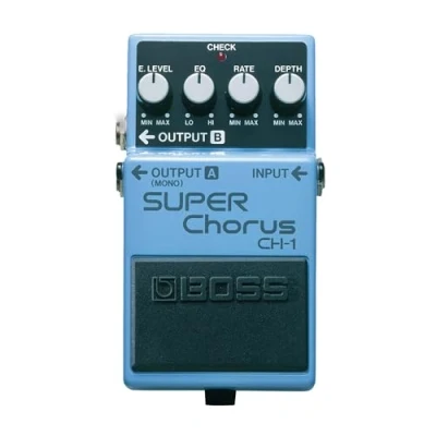 Imagen de BOSS CH 1 Super chorus estéreo — Sonido de clásico con agudos cristalinos y un singular efecto
