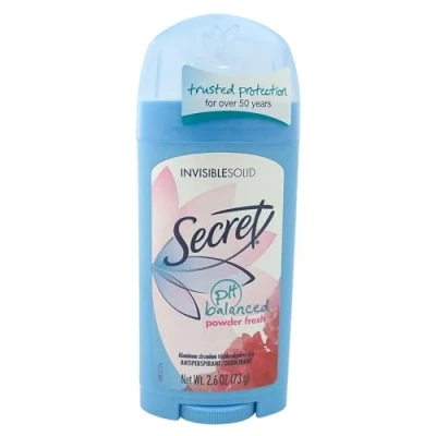 Imagen de Secreto Original anti Perspirant/desodorante Invisible pack 6, sólido, polvo fresco, 2.6 oz