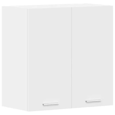 Imagen de vidaXL Armario de Cocina Muebles Mobiliario Duradero Mesa Trabajo Almacenamiento Cuencos Platos Ollas Alacena Contrachapada Blanco 60x31x60 cm