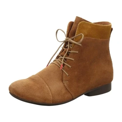 Imagen de THINK! Guad Pienso de Lodo sostenible, Botas Cortas al Tobillo Mujer, 3010 Rum Kombi, 36 EU