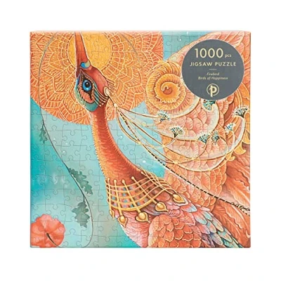 Imagen de Paperblanks Firebird (Birds of Happiness) Puzzle: 1000 Pieces. Finished Puzzle 500x700mm, Boxed 195x195x50mm. (Bird