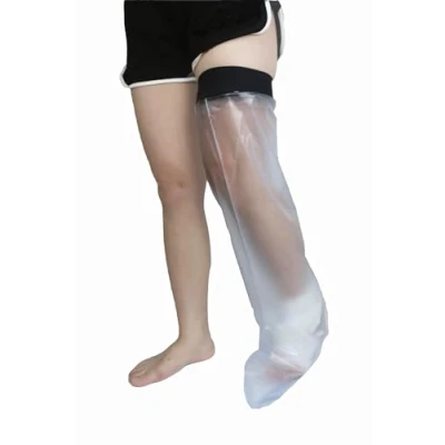 Imagen de HKF HO KI Funda Impermeable para Pierna Escayolado,Protector de Escayola Impermeable, Reutilizable Cubre Mantenga el Vendaje Seco Durante Baño 78CM
