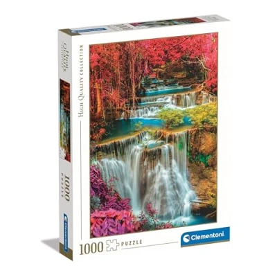 Imagen de Clementoni Cataratas tailandesas Collection Colourful Thai Falls Puzzle De 1000 Piezas, Rompecabezas Adultos, Entretenimento, 39821, Multicolor