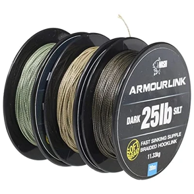 Imagen de Nash Armourlink 20lb Silt 20m Material para bajos de línea carpfishing