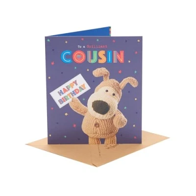 Imagen de Boofle Tarjeta de cumpleaños para primo, diseño bonito