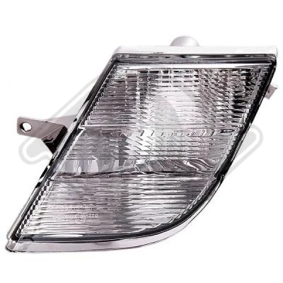 Imagen de DIEDERICHS 6024173 Intermitente transparente izquierda sin portalámparas NISSAN: MICRA 3