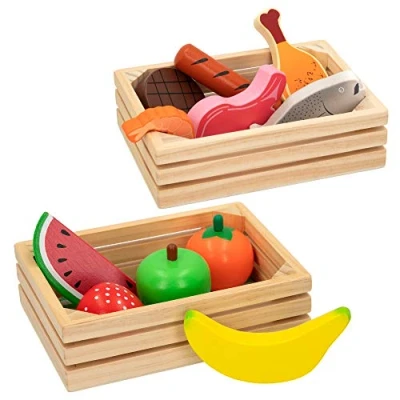 Imagen de WOOMAX Cajas con Alimentos de Madera (46471)