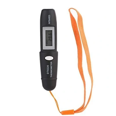 Imagen de Jeffergarden termometro a infrarossi Sin Contacto Mini Termómetro Infrarrojo IR Temperatura que Mide la Pantalla LCD Digital