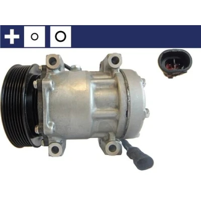 Imagen de MAHLE ORIGINAL ACP 165 000S Compresor de Aire Acondicionado SD7H15 24 PAG 46 R 134 a con junta anular