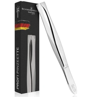 Imagen de Schwertkrone Profi Solingen Pinzas para depilar cejas (8 cm, rectas)