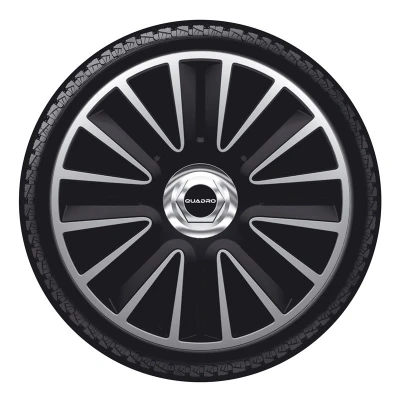Imagen de AutoStyle PP 5426SB Tapacubos 16Pulgada negro/plata