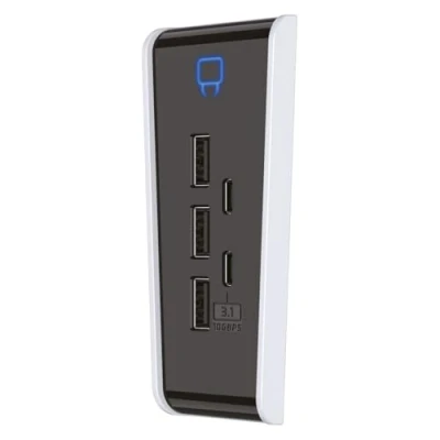 Imagen de Venom USB Hub for PS5 Slim 5 Port Includes 3 x 2.0 and 2 Type C (PS5)