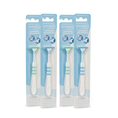 Imagen de Limpiador lingual Prevent Cepillo de lengua eficaz raspador contra revestimientos limpieza suave la para