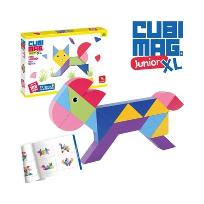 Imagen de Juego Magnético Cubimag Junior XL