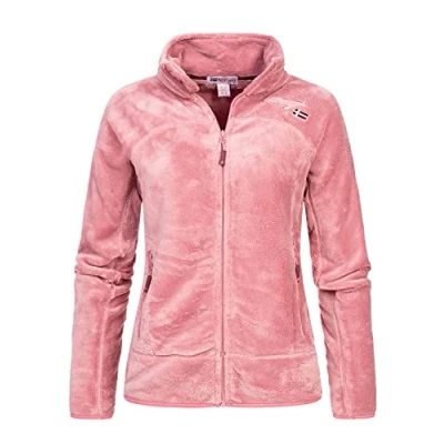 Imagen de Geographical Norway UPALINE Lady Suave Cálido Mujeres Chaqueta Calida Invierno Caliente Pullover Casual Tops Mangas Largas Manga Larga Suéter Piel Rosa Claro XXL…
