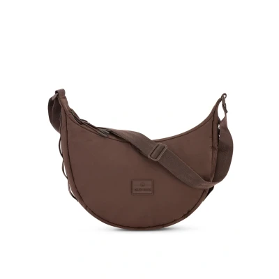 Imagen de Johnny Urban Bolso Bandolera Mujer Hombres Marrón Kaia Small Puffer Moon Bag Riñonera de Media Luna Correa Ajustable Repelente al agua