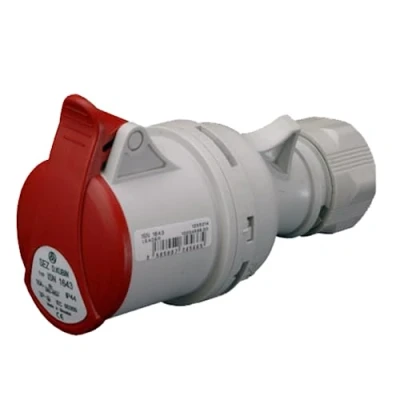 Imagen de Miratic Enchufe Trifasico Industrial Móvil IP44 (32A/5P)