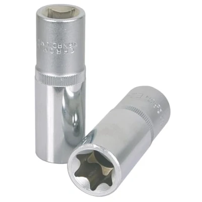 Imagen de KS TOOLS 911.4426 Piezas insertables de llave cubo DIN 3120, ISO 1174 E14 Acero cromo vanadio Torx exterior, Perfil en E moleteado
