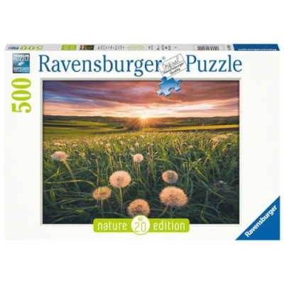 Imagen de Ravensburger Puzzle: Atardecer y Dientes de Leon, Puzzles para Adultos Niños, Rompecabezas Adultos, Puzzle 500 piezas, No Pegamento puzzle, Piezas Pasatiempos