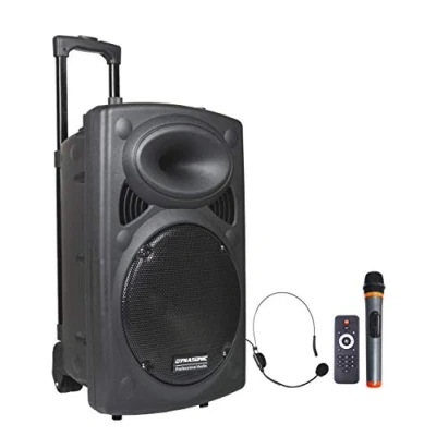 Imagen de DYNASONIC DYNAPRO 12&#039; (2ª Generación) Altavoz Bluetooth Portatil Profesional, Potente 700W 2 microfonos
