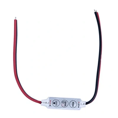 Imagen de Pmkvgdy Regulador de intensidad mini 3 controladores para 3528 5050 LED un solo color CC 12 V 144 W