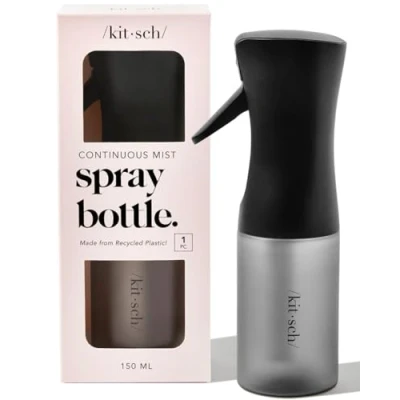 Imagen de Kitsch botella de spray continuo para cabello, con pulverizador agua ultrafino plantas, artículos esenciales el hogar y limpieza, botellas pequeñas peluquería 5