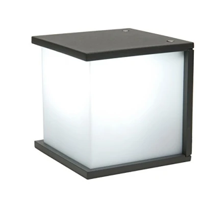 Imagen de Eco Light moderna lámpara de pared exterior caja Cube, E27, 16,5 x cm, Antracita 1846 gr