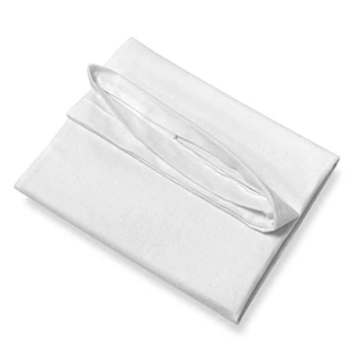 Imagen de SETEX Protector de colchón, Algodón, Blanco, 80 x cm