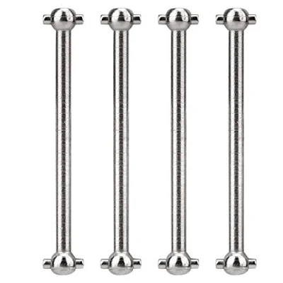 Imagen de Dilwe Eje de Transmision RC, 4PCS Accesorio RC Hueso Perro Metal para WLtoys 1/18 Piezas Coche