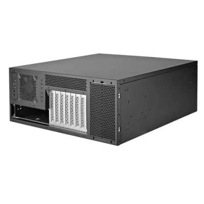 Imagen de SilverStone Technology RM46 502 I, Chasis con Montura en Rack Intercambiable 4U zócalos de expansión accesibles Desde la Parte Frontal, SST I