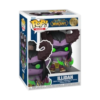 Imagen de Funko Pop! Games: World of Warcraft Illidan Stormrage 1/6 de Probabilidades Obtener la RARA Variante Chase Figura Vinilo Coleccionable Idea Regalo Mercancia Oficial