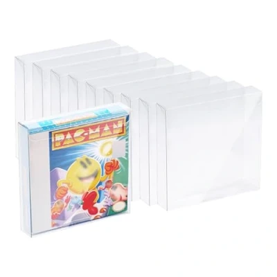 Imagen de Mcbazel LOT 10 Clear Case Sleeve Protector for GameBoy/GameBoy Color/GameBoy Advance Games Cartridge (Set of 10)
