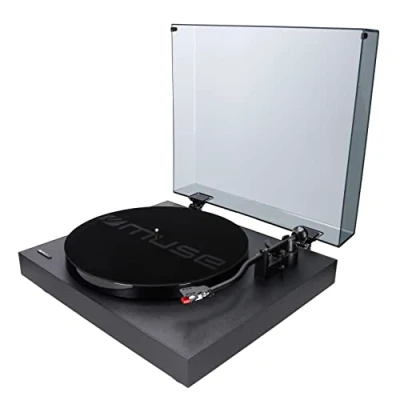Imagen de Tocadiscos con 2 velocidades, USB y Conector de Salida RCA.