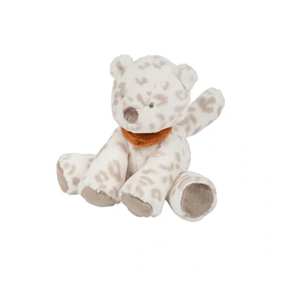 Imagen de Nattou Peluche, Leopardo de las nieves Jungo, Compañía desde el nacimiento, Aprox. 15 cm, Vegano, Boris &amp; Blanco