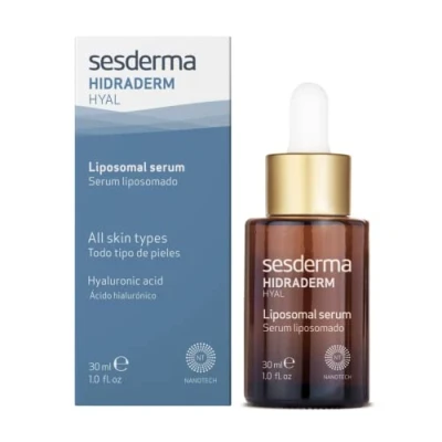 Imagen de Sesderma Hidraderm Hyal Liposomal Serum Hidratación extrema Suero hidratante para el rostro Triple ácido hialurónico en profundidad Todo tipo de pieles 30 ml